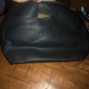 Black Bebe soft leather purse